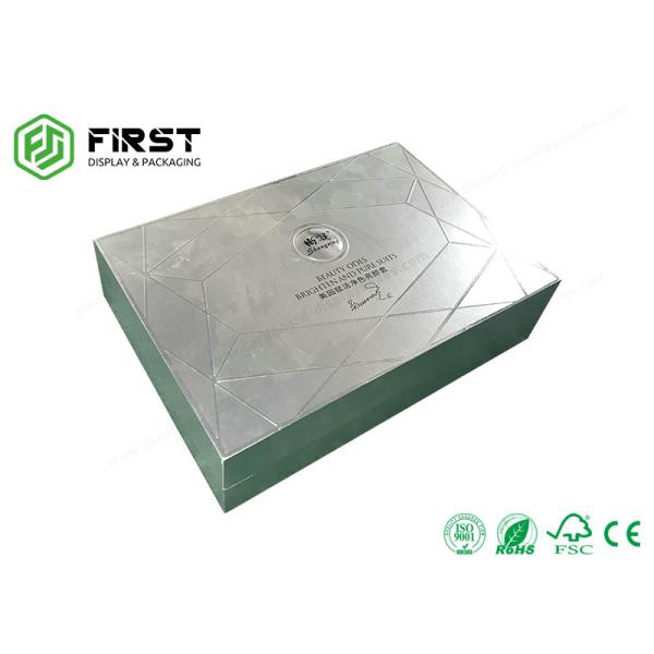 Customized Logo Glossy Printed Decorative Cardboard Cosmetic Gift Packaging Box