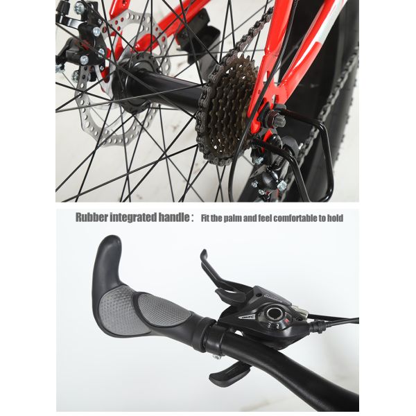 Comfortable Swallow Handlebar Fat Tire Bike OEM Customizable Snow Mountain Beach Cruisers Cycle Bicycle 26inches