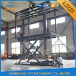 Hot Dip Galvanizing Hydraulic Car Lifts High Strength Manganese Steel Material