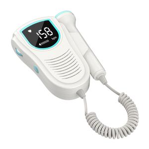 Wholesale Pocket Home Pregnancy Scanner Baby Ultrasound Doppler Fetal Heart Detector from china suppliers