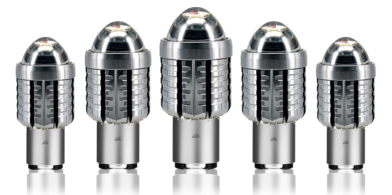 18W 9W Motorbike Led Headlight Bulb 6500K 30000h Lifespan Motorcycle Head Lamp
