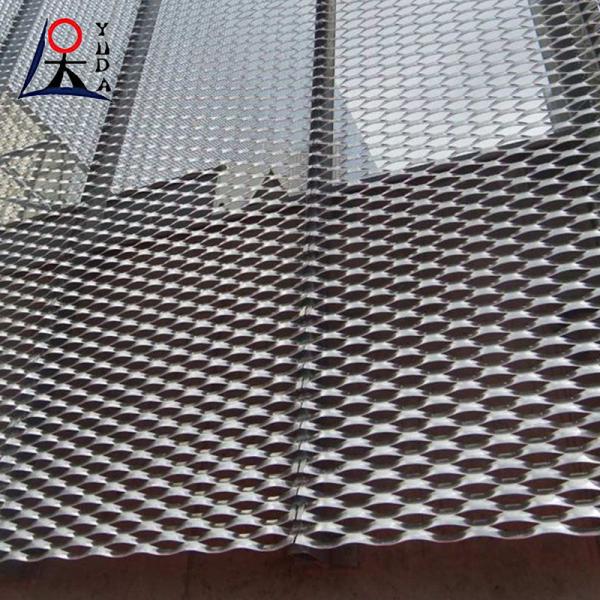 Stainless Steel Metal Expanded Mesh Office Building Facade Decoration Fence