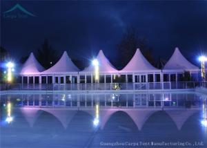 Wholesale Glass Wall Outdoor Event Tents Pagoda Shape With Aluminum Structure from china suppliers