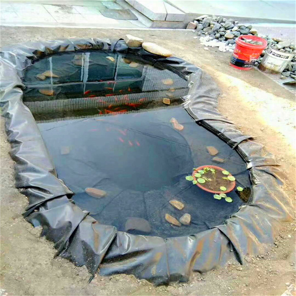 45 Mil HDPE Geomembrane Pond Liner for Fish Farming in Philippines Chemical Resistant