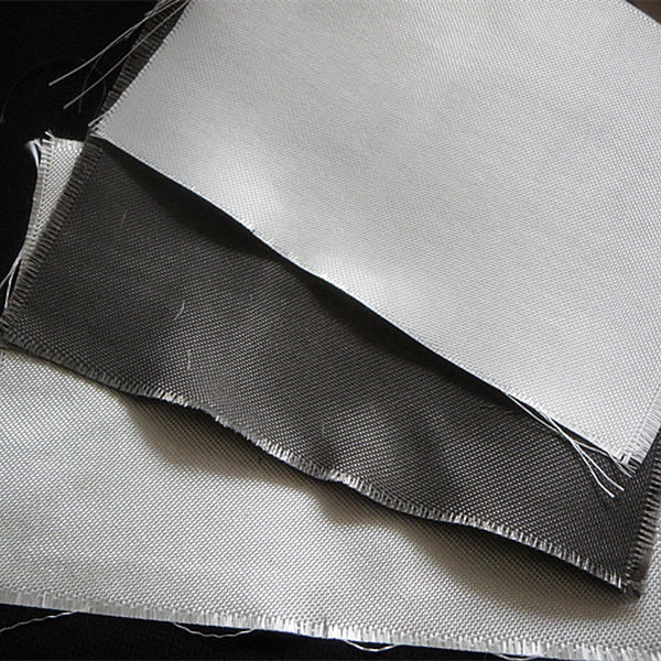 Dust / Air / Powder Filtration Filter Press Cloth 360gsm E Glass Non Alkali Graphite Fiberglass Cloth