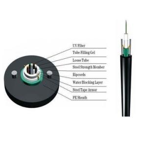 Wholesale Fiber Optic 12 Core GYXTW SM Unitube Armored Fiber Cable Low Dispersion from china suppliers