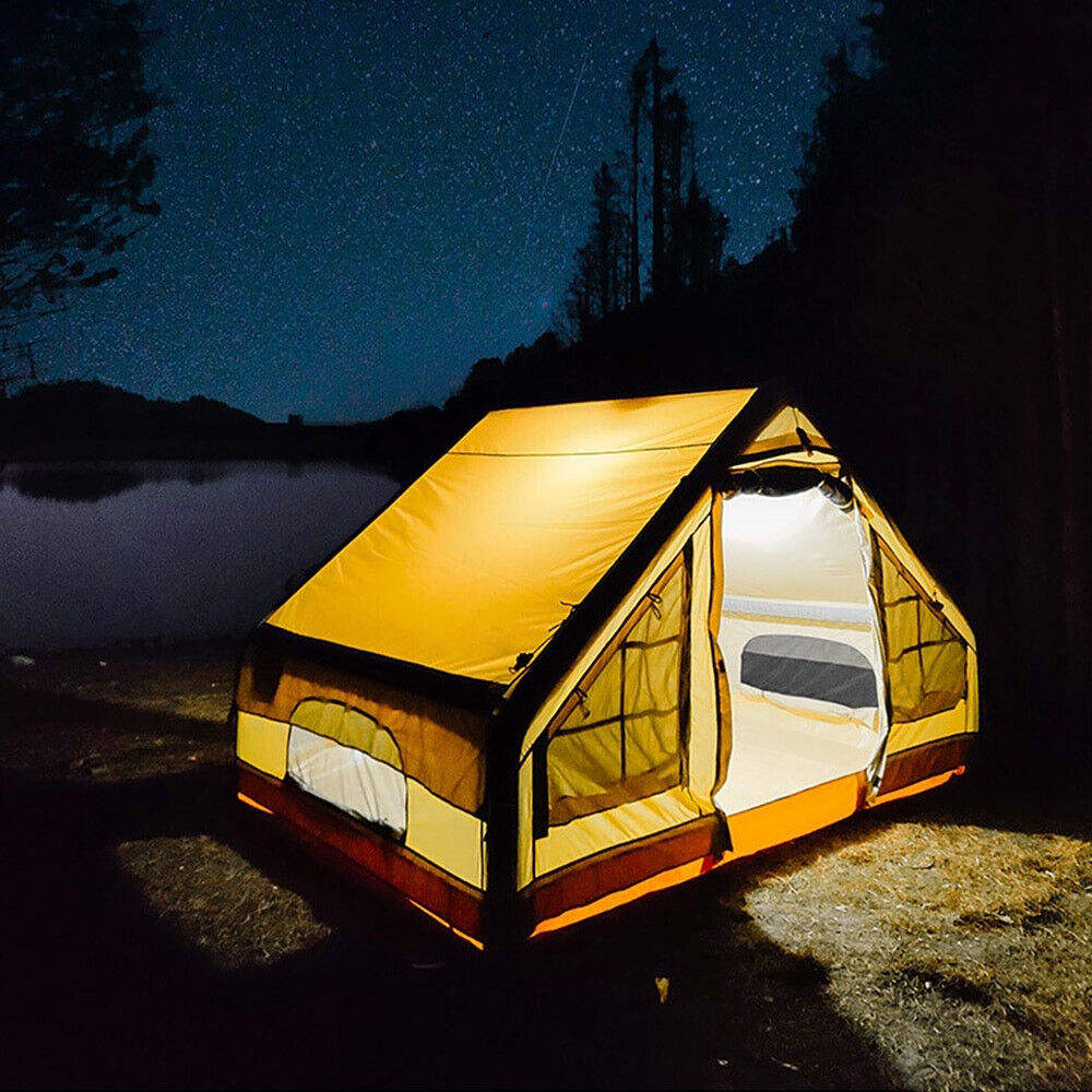 Customize Logo Inflatable Camping Tent Oxford Cloth Air Roof Tent