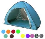 165*200*130cm 2-Person Outdoor Camping Tent Blue Waterproof UV Resistant 190T