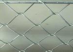 Aluminum Chain Link Fence Fabric Waterproof 50x50 Mesh White Color