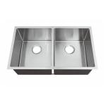Commercial Modern Design Double Bowl Kitchen Sink Strong Anti Bacterium