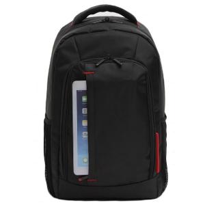Wholesale 600D Polyester 15.6 Inch Office Laptop Bags , Business Backpack Men In Black from china suppliers