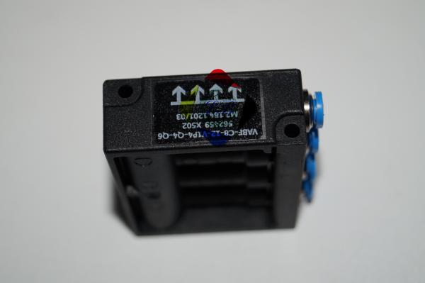 M2.184.1201/03 VABF-CB-12-V1P4-Q4-Q6 Black Solenoid Valve For Pneumatic Actuator