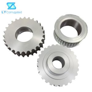 Wholesale Galvanized Carton Machine Spare Parts Straight Bore Synchronous Pulley Conveyor Belt Wheel from china suppliers