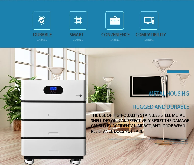 All In One Hybrid Inverter Solar Power System 10kw Home Energy Storage Lithium Ion Battery