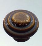 Size Dia32xH25 ancient bronzed carve drawer knob, Zinc alloy,iron,plating &
