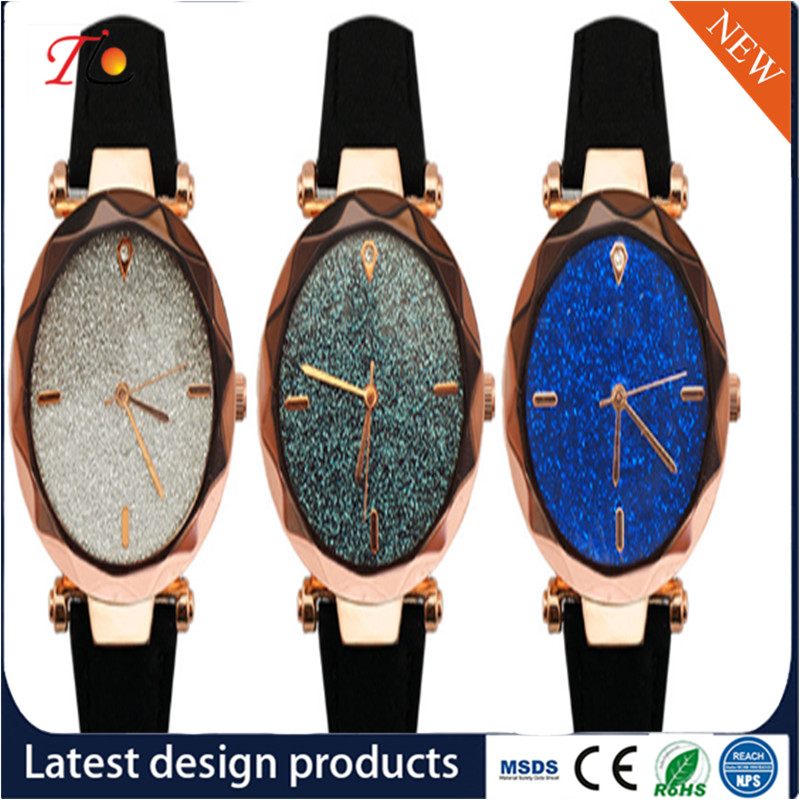 Wholesale Women's Watches PU Watch Band Alloy Case PU Watches Color Dial with Diamond Fashion Watch