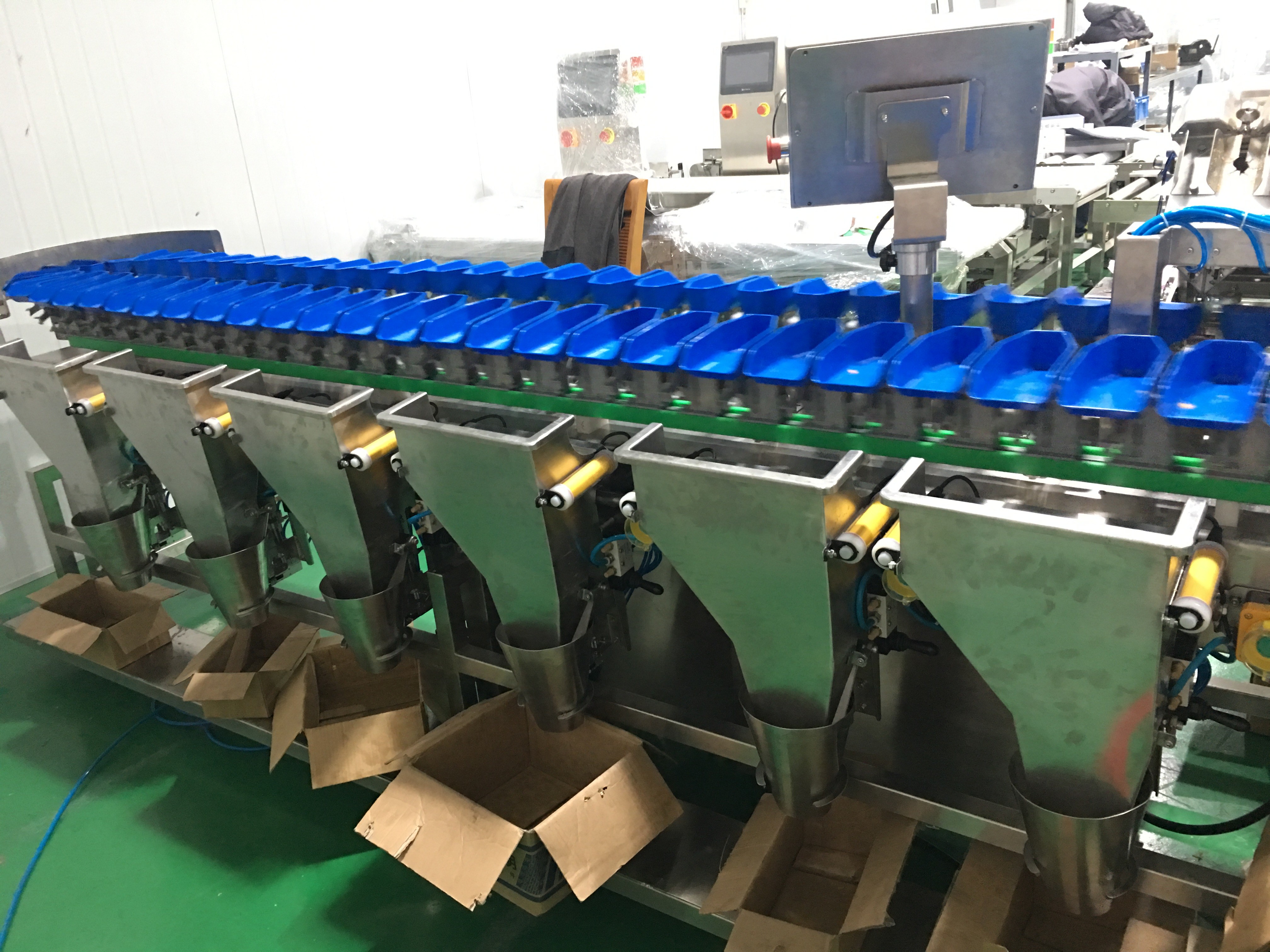 1000g Multi Weight Sorter Waterproof Weighing Grader Machine