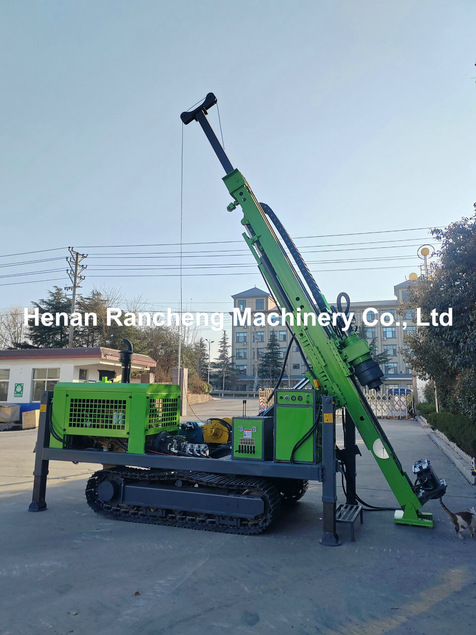 1200m Depth Full Hydraulic Core Drilling Rig With Yuchai Engine 6 Cylinders 92KW