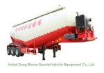 45cbm Tank Semi Trailer For Bulk Cement / Mineral Powder / Ashes / Flour Cargo
