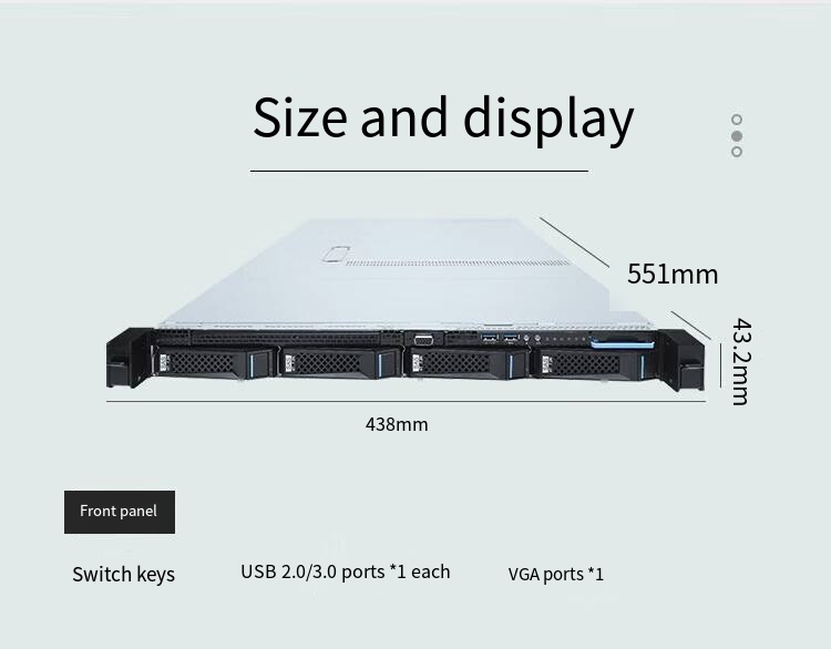 Brand new original NF3120M5 Intel Xeon rack server From The Factory NF3120M5