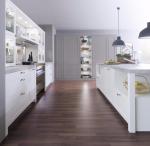 American style Shaker kitchen cabinet，white color kitchen cupboard，kitchen from