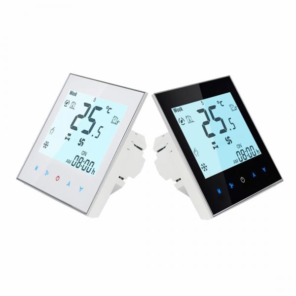 Quality Fan Coil Thermostat Digital Programmable Thermostat Indoor HVAC Wireless Wifi Controller for sale
