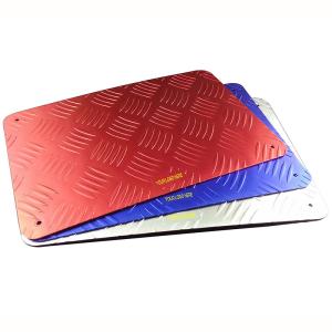 Wholesale Aluminum Anti Slip Board Metal Heel Plates For Racing &amp; Daily Drive 360x250mm from china suppliers