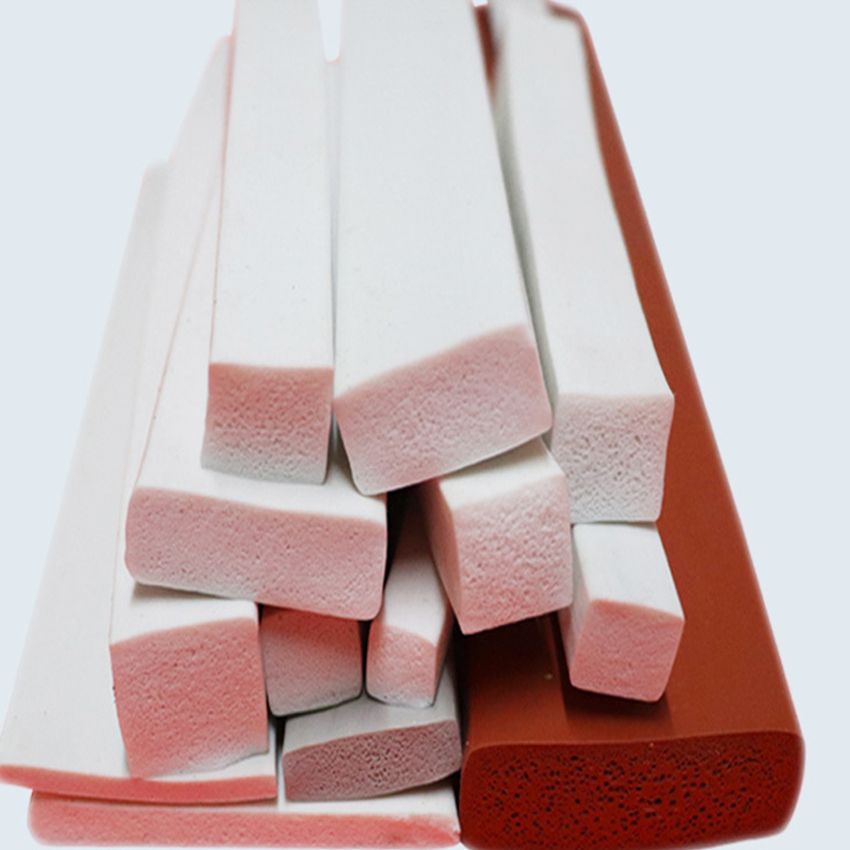 30±5 Shore A High Elasticity Solid Square Strip Sponge for Automobile High Temperature Oven