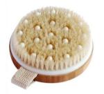 Natural Bristles Cellulite Exfoliating Body Smoother Dry Skin Bath Brush
