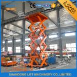 2T 7M CE Electric Stationary Hydraulic Scissor Lift / Material Handling Lifts