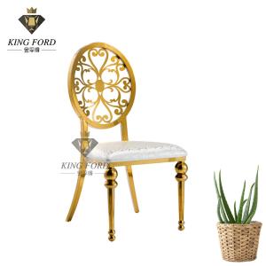 Wholesale Customized Seat Stainless Steel Garden Chairs SS Dining Chair 7kg from china suppliers