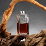 Super Flint Glass Wine Bottle 200ml 400ml 500ml 750ml 1000ml for Spirits and