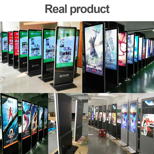 3840x2160 Floor Standing Interactive Kiosk 43 Inch LCD Panel