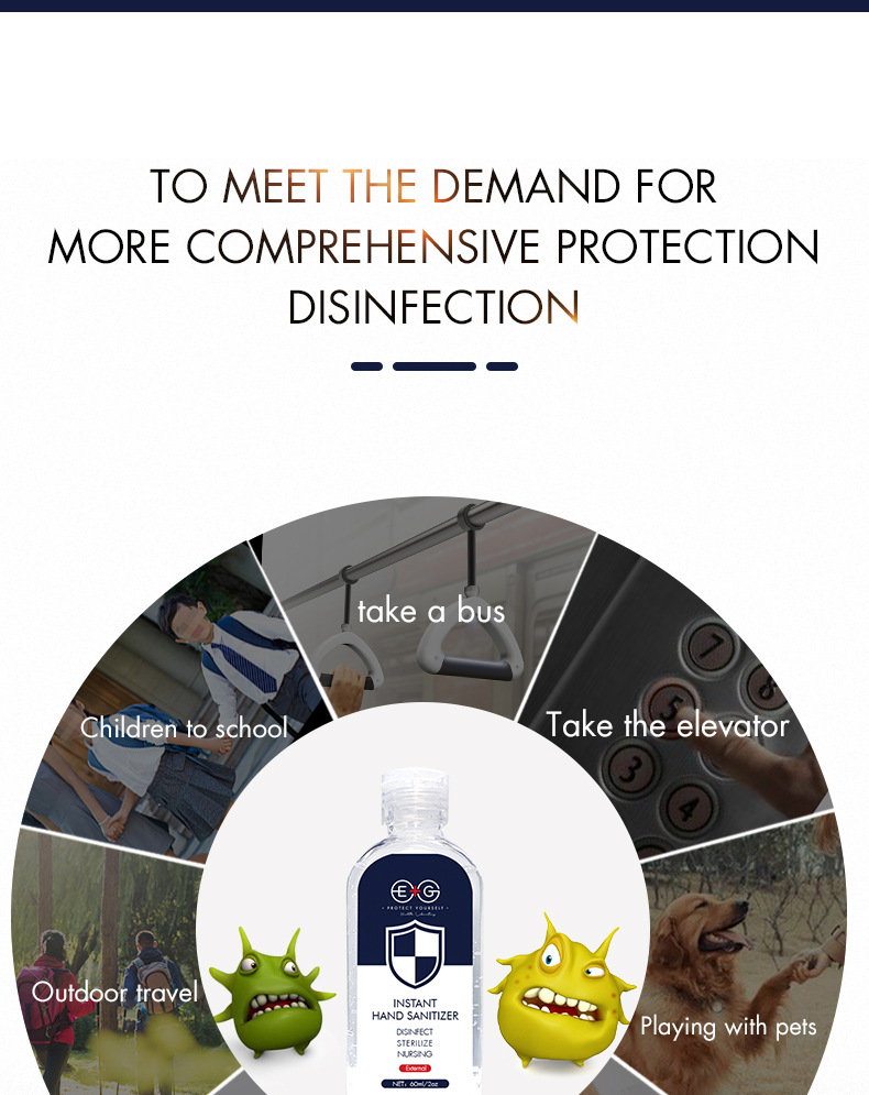 Alcohol FREE Hand Antimicrobial Hand Sanitizer Kills 99.99% Germs Wash Free