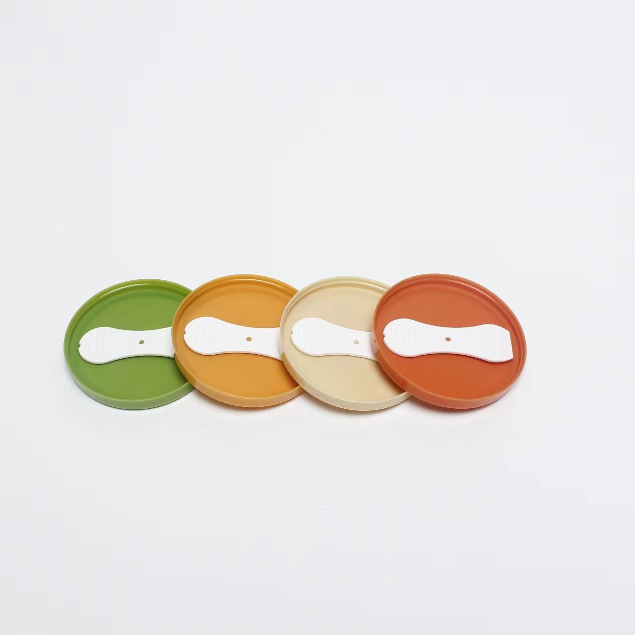 Ice cream box round doodle tin custard pudding cup with lid plastic small disposable cup yogurt cup