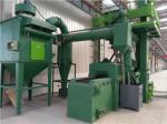 Metal Parts Steel Plate Conveyor Shot Blaster Pass Through Type