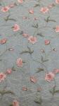 Leafy Embroidery Lace Fabric Floral Elegent 100% Cotton For Dress