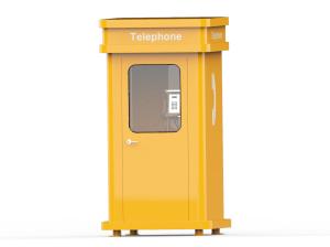 Wholesale 40dB Vandal Proof Acoustic Phone Booth Public Telephone Booth Anti Noise from china suppliers
