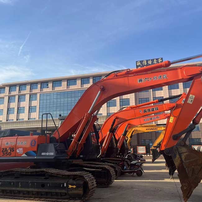 Original HItachi Used Heavy Machinery ZX350 35Tons Large Used Excavator