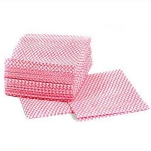 Wholesale Pink Disposable Cleaning Cloths Excellent Wet 30x50cm Window Cleaning Cloths from china suppliers