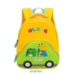 Anti Lost Waterproof Kids Backpack 3D Car Schoolbags 2 Sizes 400g