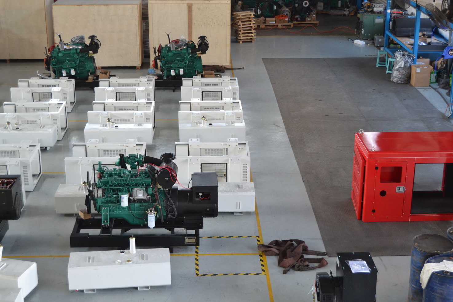 Genset For Reefer Container Generator Kubota V2203 30kva 404A-22G