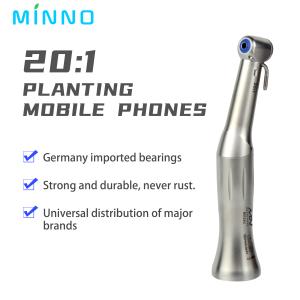 Wholesale 20:1 Contra Angle Low Speed Dental Handpiece External Channel from china suppliers
