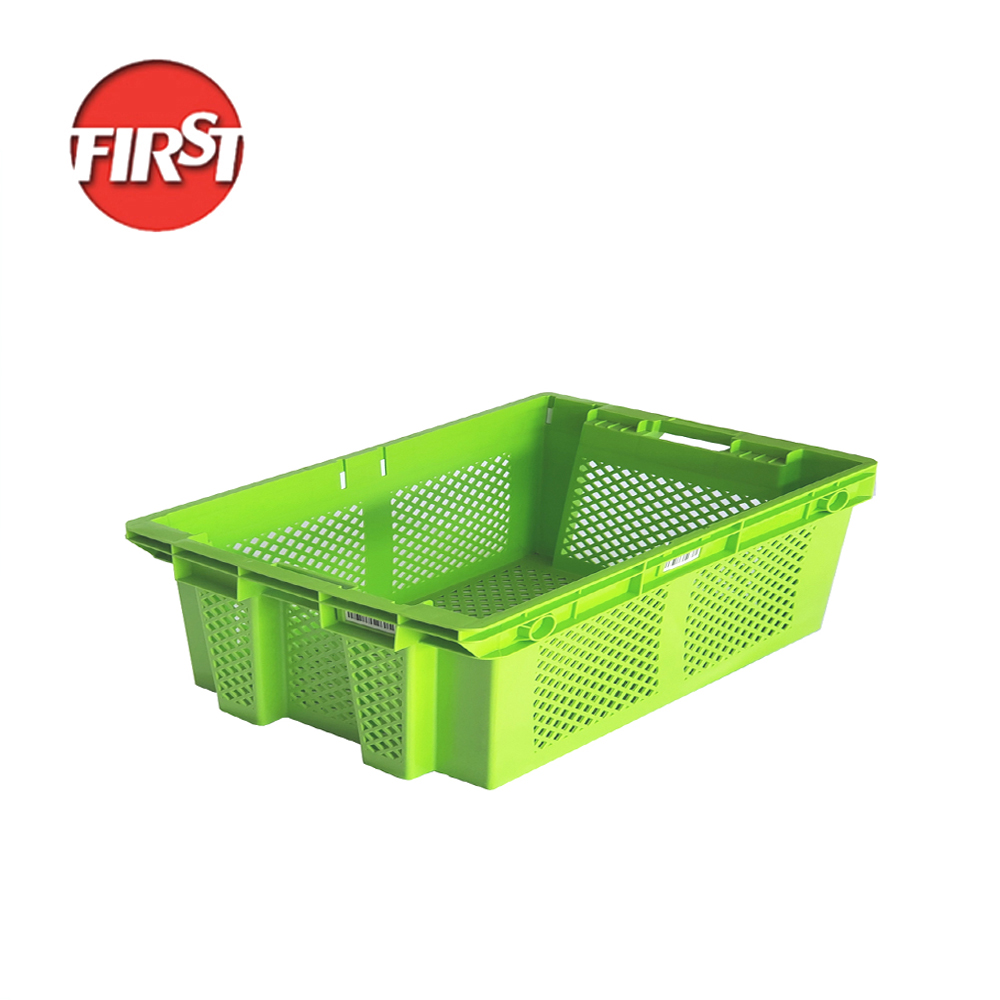 Egg Collapsible Plastic Crates Shipping Stacking Nesting Agricultural Supermarkets