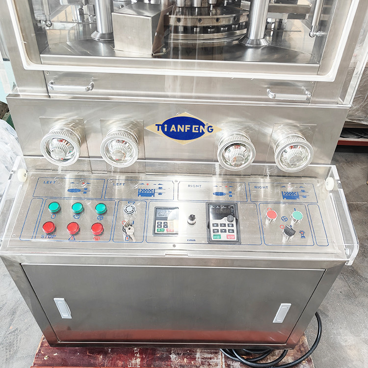 ZPW29 ZPW31 Automatic Pill Tablet Press Machine With Forced Feeder