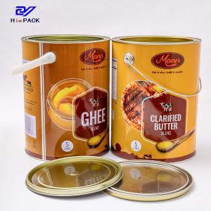 Wholesale Metal 5 Liter Bucket With Lid 17.5cm Dia 5 Litre Paint Bucket from china suppliers