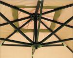 Duplex Roman Beach Sunshade Umbrella Large Cantilever Parasol 2.5X2.5m