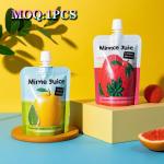 Wholesale Stand Up Spout Bag Drinking Plastic Packing Bag Liquid Pouches Juice