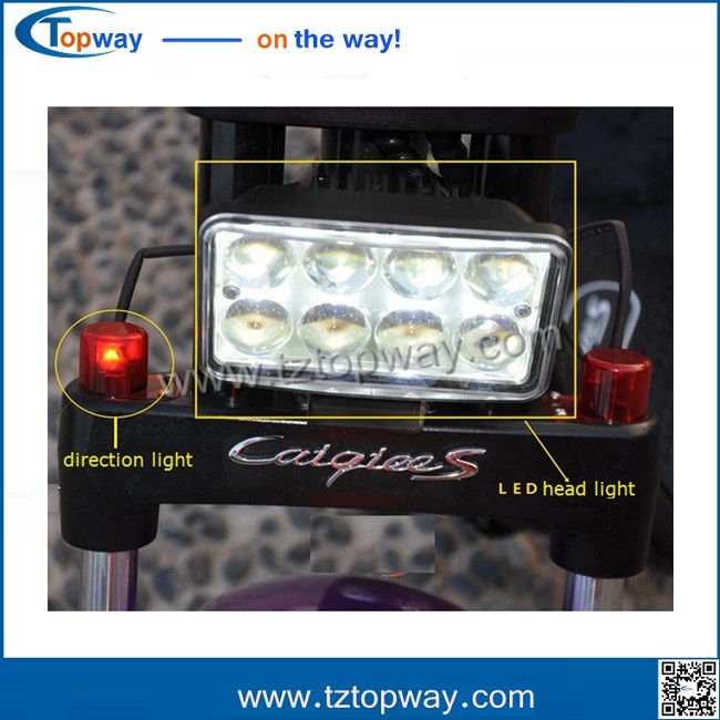 Powerful High Speed Lithium Battery Harley Citycoco 2000W EEC electric scooter