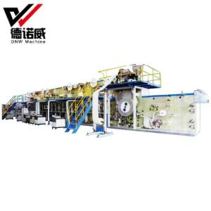 Wholesale Dnw-31 Full Automatic Drive Disposable Baby Diaper Machinery 500pcs/min from china suppliers